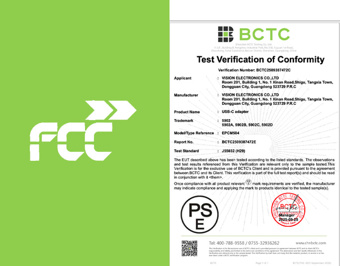 2024 Test Verification of Conformity