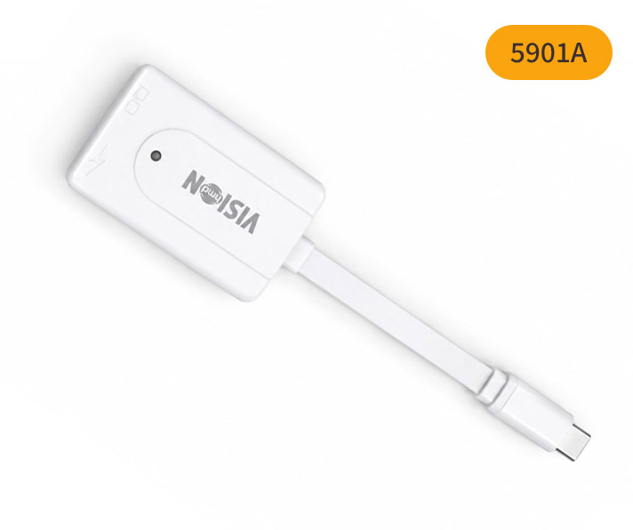<b>VISIONHMD Type-C to Double Type-C and charge (5901A)</b>