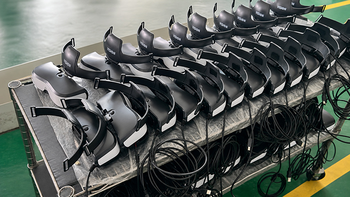 From Production Line to Delivery: How Head-Mounted Displays
